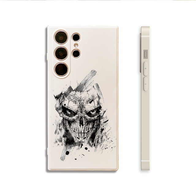 "Expresa tu personalidad con una colorida funda plateada para teléfono IMD y adorables pegatinas de niña para iPhone 15 Pro Max, 14, 13 y 12 Pro 11"