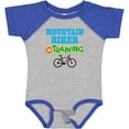 thumbnail image 3 of Inktastic Mountain Biker in Training Boys or Girls Baby Bodysuit, 3 of 5
