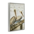 thumbnail image 4 of Stupell Industries Rustic Pelicans Perched Animals & Insects Painting Gray Framed Art Print Wall Art, 16 x 24, 4 of 10