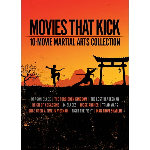 Movies That Kick 10-movie Martial Arts Collection (DVD) (Walmart Exclusive)