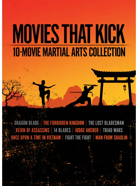 Movies That Kick 10-movie Martial Arts Collection (DVD) (Walmart Exclusive)