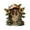 B, variant on Wooden Mushroom Door Easter Decorations, Fairies Door and Window Elf Fairy Tale Miniature Door for Home Staircase Bedroom Decor.