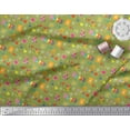 thumbnail image 3 of Soimoi Georgette Viscose Fabric Birthday Theme Party Print Sewing Fabric Yard 42 Inch Wide, 3 of 3