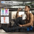 thumbnail image 5 of 2-Pack Electric Air Compression Leg Massager Boots for Foot & Calf, With Adjustable Pressure Settings, Perfect for Home, Travel and Post-Workout Use, 5 of 10