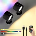 thumbnail image 4 of Wmool Glow-Right Lights, Glow Right Wall Lights, 360° Rotation Glow Right Lights Lamp, Magnetic Wall Indoor Everywhere Light, Glow Right Smart Lights Motion Sensor, Glow Right Wall Lights, 4 of 8