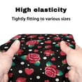 thumbnail image 7 of HELLHERO Heart-shaped Roses Walker Seat Cover Rollator Walker Seat Back Cover Anti-Slip Cover for Home Non-Slip Fit Easy to Install, 7 of 7