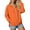 Orange Coat for Women, variant on Women’s Hooded Zip Up Oversized Hoodie Jacket Soft Fabric Pouch Pocket Comfortable for Loungewear Weekend Trips Spring Summer Orange S