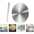 thumbnail image 5 of Tineasur Labeleph Stainless Steel Heat Diffuser for Kitchen Cookware, 1 Pc, Even Heat Distribution, Cooking Accessory, 5 of 6