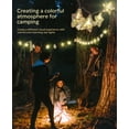 thumbnail image 2 of Star LED String Lights – Battery - Powered 80 LED Twinkling Fairy Lights with Remote, Waterproof Design for Indoor/Outdoor, Christmas, Wedding, Bedroom Ambiance, 2 of 7