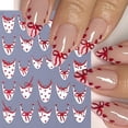 thumbnail image 2 of Calcomanías para Uñas WFBBKP 6 Hojas San Valentín 3D Lazo Corazón, 2 of 7