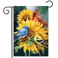 thumbnail image 2 of Briarwood Lane Birds in the Garden Garden Flag, 2 of 4