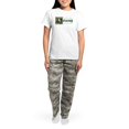 thumbnail image 4 of CafePress - Delaney Celtic Dragon Women's Light Pajamas - Women's Short Sleeve Print T-Shirt and Pants Light Cotton Pajama Set, 4 of 7