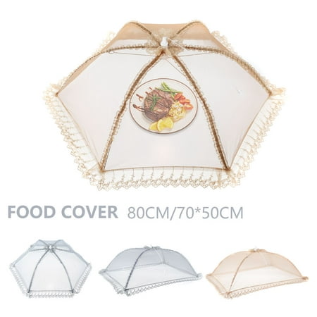 

Miuline Foldable Mesh Food Cover Umbrella Anti Fly Mosquito Lace Meal Table Home Gadgets