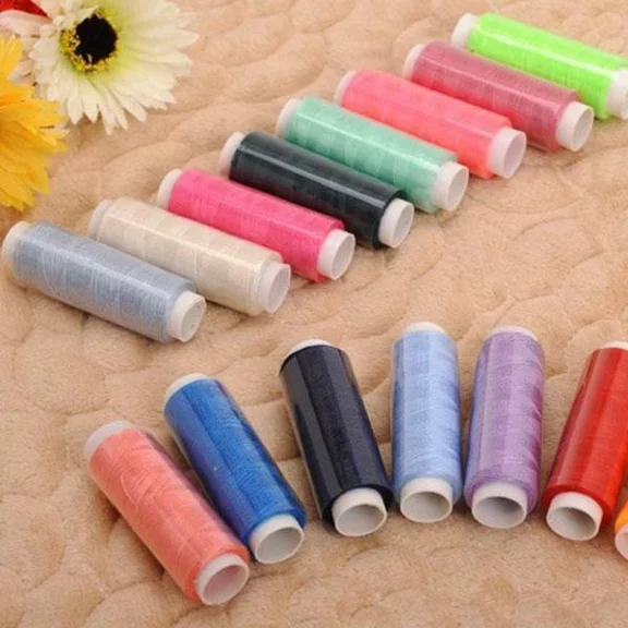 FINE MAKER Modern 39-color sewing thread, polyester multi-color per roll, sewing accessories