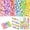6 Colors Series-pink+rose Pink+purple+blue+green+yellow, variant on 150Pcs 6 Mixed Colors Slime Charms Assorted Cute Jelly Embellishments, Random Bulk Flatback Resin Ornament Bear Star Kawaii Slime Accessories for Phone Junk Case, Scrapbooking Crafting & DIY Decor
