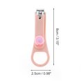 thumbnail image 4 of Unique Bargains Cartoon Lollipop Nail Clipper Pink 1 Pc, 4 of 6