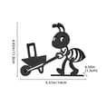 thumbnail image 4 of Bowayaoa Funny Ant Toilet Paper Holder – Unique Ant Design Bathroom Decor, Toilet Paper Roll Stand for Bathroom, Rustic, Modern or Farmhouse Style, Fun Gift for Home, Friends & Family, 4 of 8