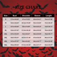 thumbnail image 3 of Men's Retro Halloween Quarter Button Collar Sweatshirt Haunted House Acting Essential Partially Buttoned Pullover Vintage Horror Print Last-Minute Halloween Party, 3 of 4