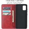 thumbnail image 2 of for Galaxy A51 4G Verion Wallet Case,Premium PU Leather Flip Folio Case with Card Slot,Stand Holder and Magnetic Closure [Not Fit A51 5G Version ] Case for Samsung Galaxy A51,6.5" Red, 2 of 14