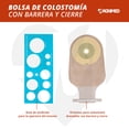 thumbnail image 3 of Bolsa para Colostomia Sencilla Magnimed con Barrera y Cierre 10 unidades, 3 of 7