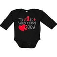 thumbnail image 3 of Inktastic My First Valentines Day Red Hearts Boys or Girls Long Sleeve Baby Bodysuit, 3 of 5