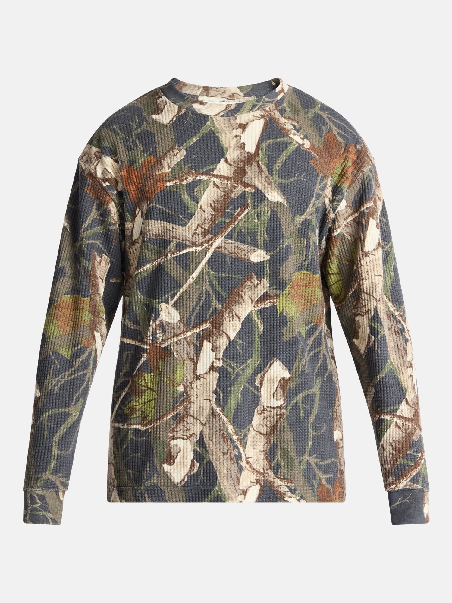 No Boundaries Thermal Tee with Long Sleeves, Men's & Big Men's