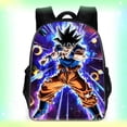 thumbnail image 2 of TIKTOK Impresión 3D Dragon Ball Goku Around School Bag Estudiantes De Escuela Primaria Y Secundaria Mochila De Anime De Dibujos Animados Juguetes Para Niños Regalos Deportiva Cremallera Hombros Bolsa, 2 of 4