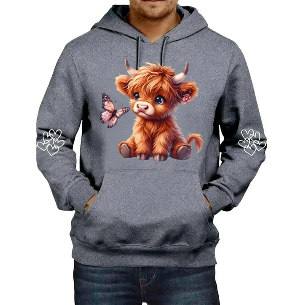 MHFRRA Sudadera con Capucha Blend, Suave E Informal, con Bolsillo Delantero para Mayor Comodidad Diaria y Estilo Urbano Gris