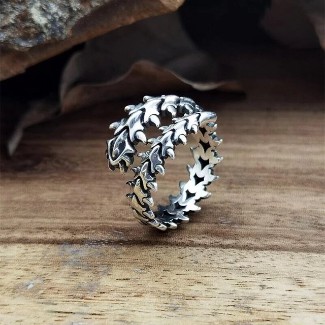 Anillos de ciempiés góticos, anillo de Anime Tokyo Ghoul, Kaneki Ken, Cosplay, apertura ajustable, joyería Punk Unisex, regalo, accesorios de utilería