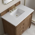 thumbnail image 6 of James Martin Vanities 655-V36-BW-3WZ Brittany 36" Free Standing Single Basin Poplar Wood, 6 of 7