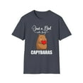 thumbnail image 2 of Just A Girl Who Loves Capybara, Gildan Unisex T-Shirt, Graphic Tee, S-3XL, 2 of 5