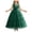 Dress7-Green, variant on UAYOTSE Girls Sleeveless Lace formal Maxi Dress 4 5 6 7 8 9 10 Years Floral Lace Tulle Long Pageant Gown for Wedding Flower Girl