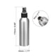 thumbnail image 2 of Botella de Spray de Aluminio Uxcell de 5oz/150ml con Pulverizador Negro, 2 of 5
