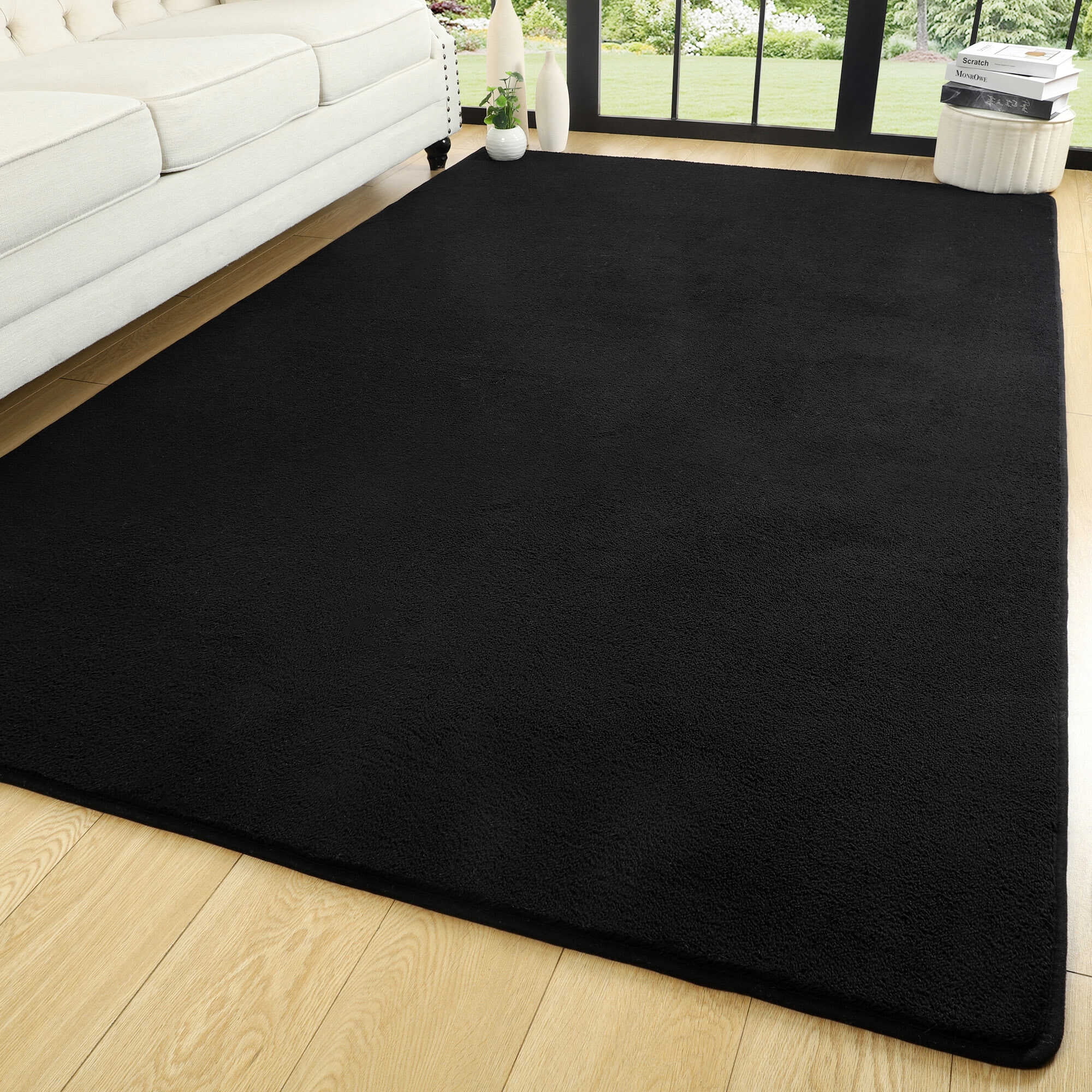 Softlife Ultra Cozy Area Rug Stylish Shag Plush Carpets for Bedroom
