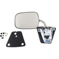 thumbnail image 2 of Nee haoww 2pcs Left & Right Side Chrome Manual Exterior Door Rear View Mirror Stainless Steel & Truck (2) Mirrors Without Auto-Dimming 996220 GM1320103, 2 of 10