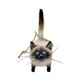 thumbnail image 1 of Miniatura De Gato Talladas A Mano Esculturas De Resina Colgante Estatua De Jardín Adorno Para Interiores Decoraciones De Oficina En Casa Al Aire Libre Regalos De Navidad Moyic HA043419-01, 1 of 6