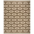 thumbnail image 3 of SAFAVIEH Beach House Vasiliki Geometric Indoor/Outdoor Area Rug, Cream/Beige, 6'7" x 6'7" Round, 3 of 10