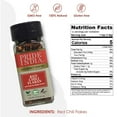 thumbnail image 7 of Pride of India - PACK of 6 - Red Chili Flakes Gourmet Spice Culinary Must Have Pleasant Heat/Distinct Flavor & Aroma Sprinkle onto Pizza/Pasta/Flatbread – Easy to Use – 1.6 oz. Small Dual Sifter Jar, 7 of 7