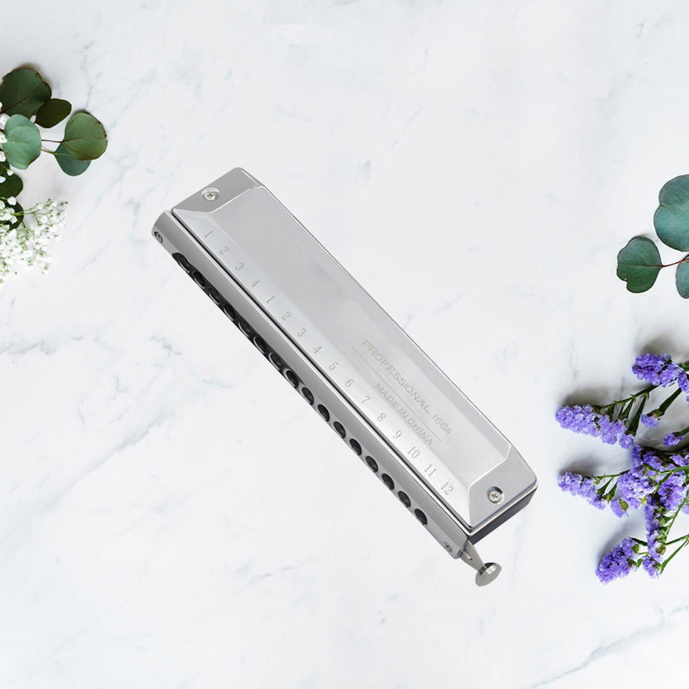 WRISTBIQUE 16-Hole Harmonica for Expressive Music Playing, Responsive Design, Single Piece Instrument