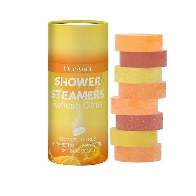 OceAura Aromatherapy Shower Steamers Tablets Moisturizing Skin Cleaning