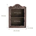 thumbnail image 1 of Estante de decoración clásico, estante Retro de estilo italiano, gabinete colgante con relieve de resina para elegantes muebles de almacenamiento multicapa, 1 of 4