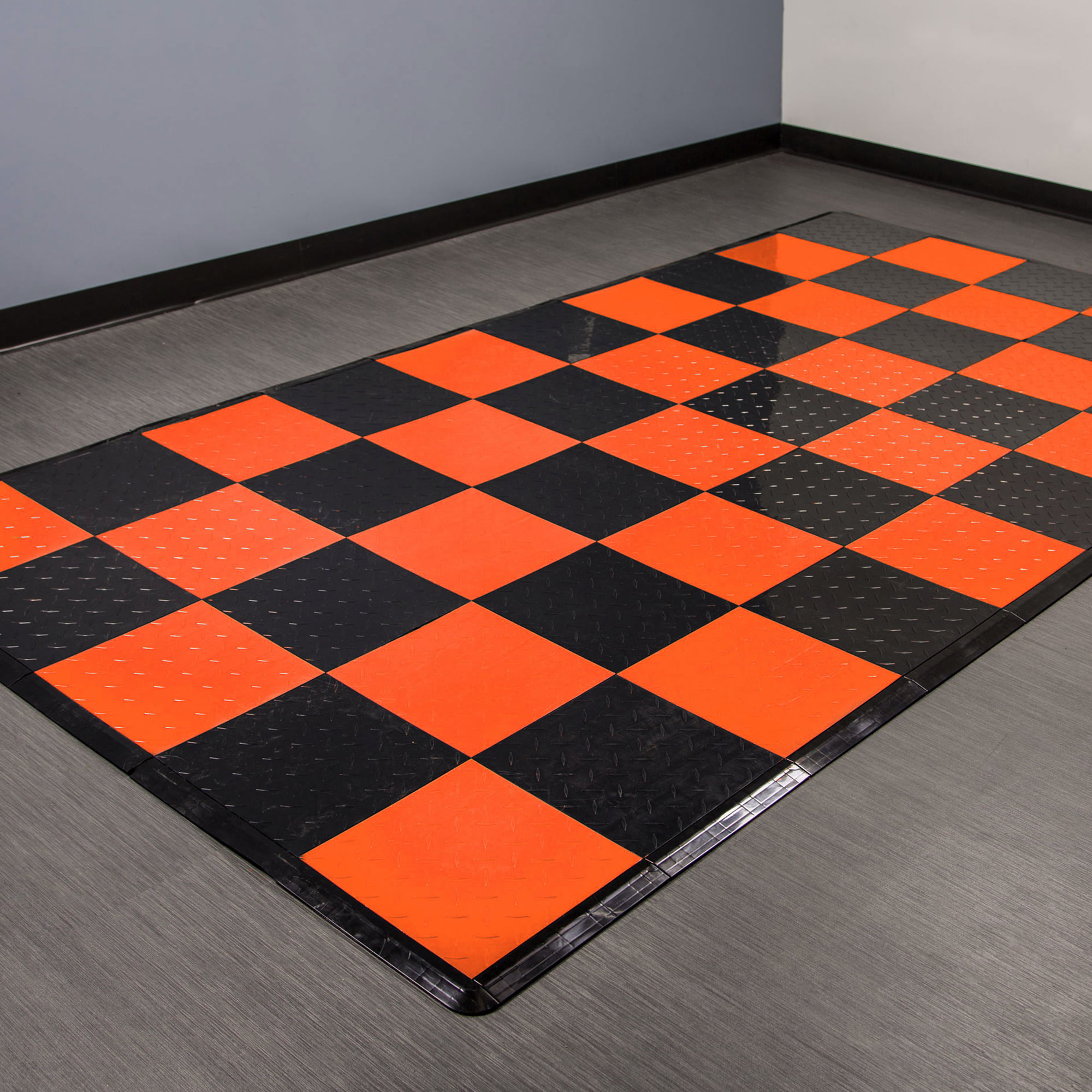 5 x 7.5, Orange IncStores Nitro Roll Motorcycle Protective Flooring Parking Mat 