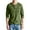 Army Green, variant on VJATTWR Men's Long Sleeve V-Neck Thermal Undershirt, Warm Yet Breathable, Ideal for Layering Xxl