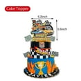 thumbnail image 2 of Hot Wheels Birthday Party Decoration Banner Balloons Cake Topper Set, 2 of 5