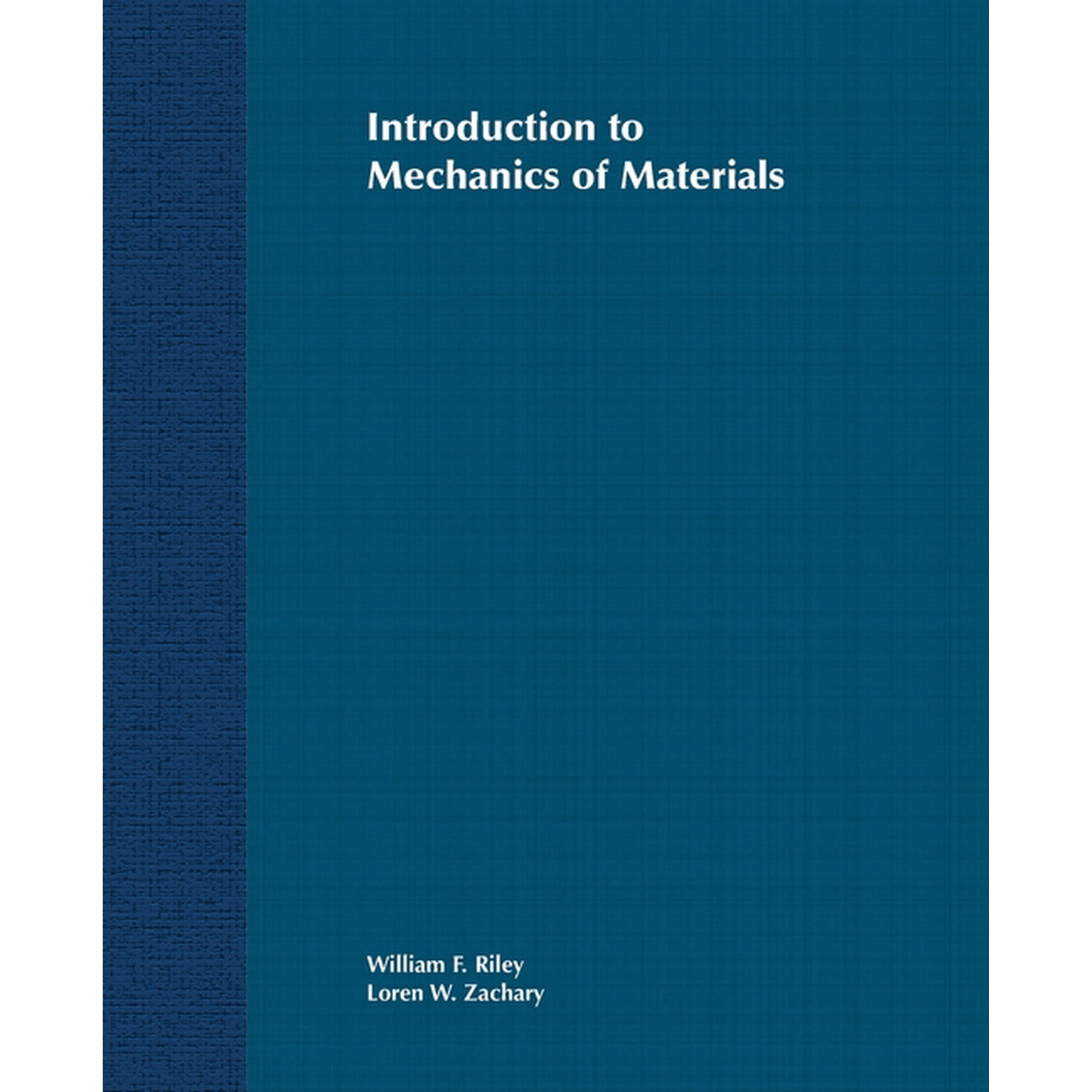 Introduction to Mechanics of Materials (Paperback)