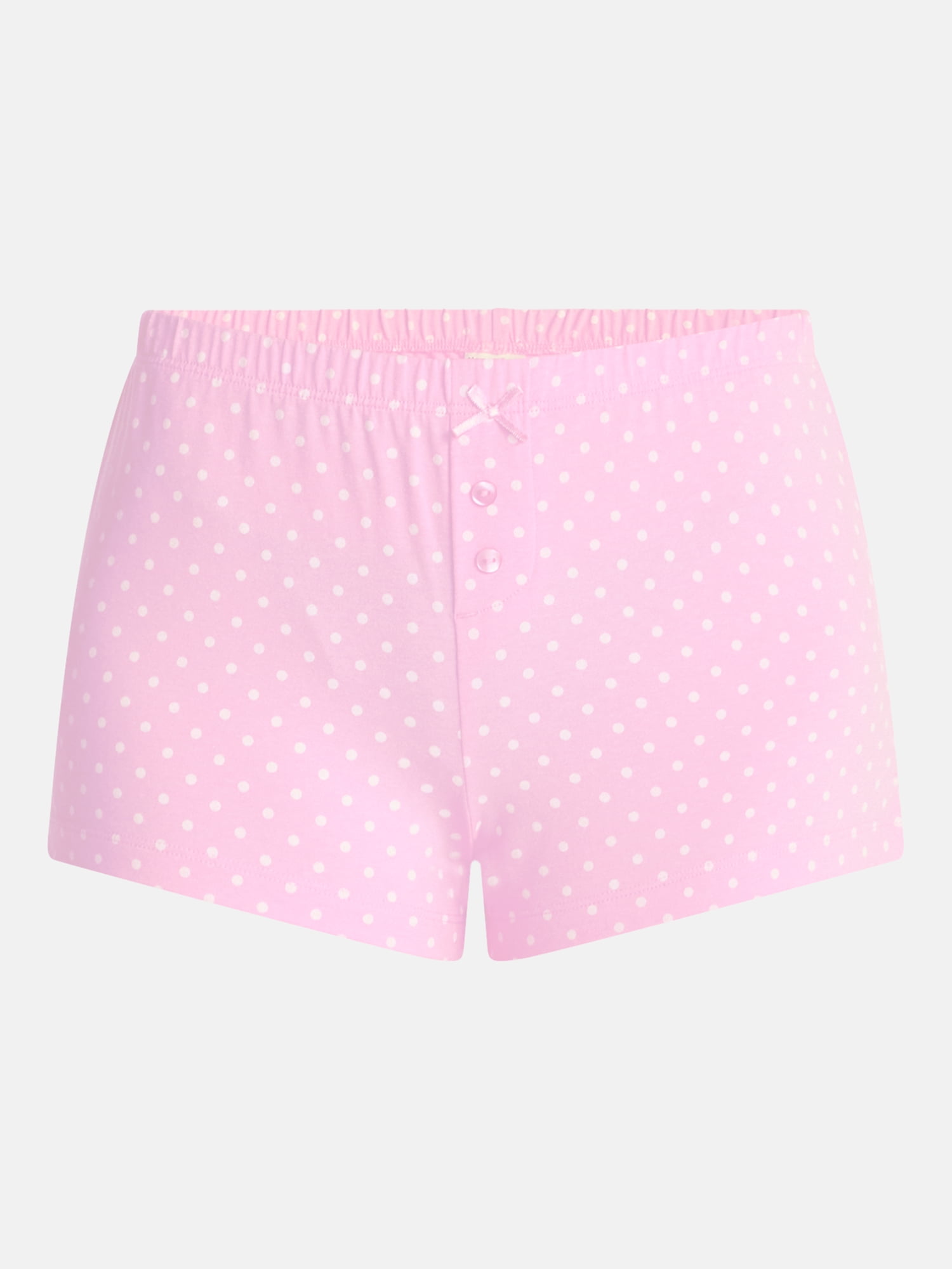 No Boundaries Cloud Core Low Rise Sleep Shorts, Women's XXS-3X