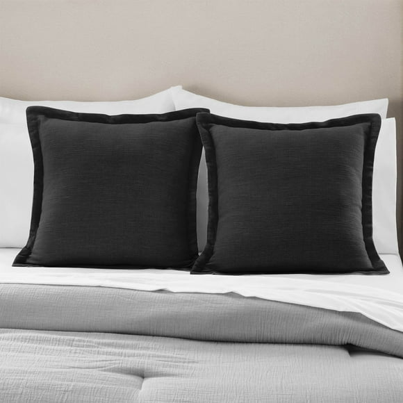 Member's Mark 2-Pack  Reversible Cotton Slub Pillows
