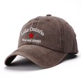 thumbnail image 2 of Unisex Retro Lake Ontario Baseball Cap - Vintage Graphic Trucker Hat with Classic Fit Design, 2 of 6
