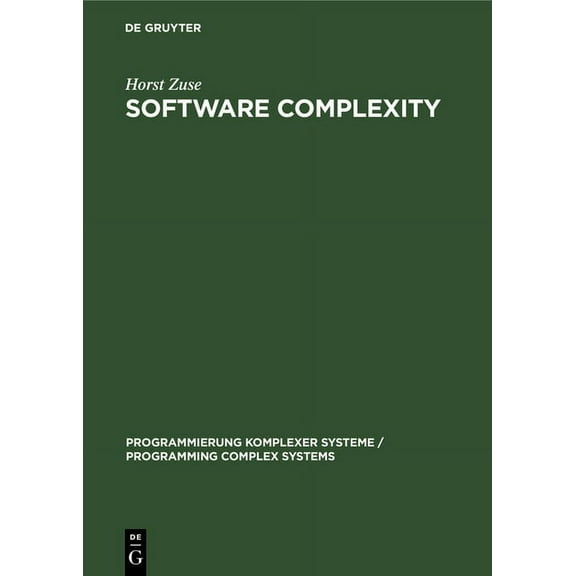 Programmierung Komplexer Systeme / Progr Software Complexity, Book 4, (Hardcover)