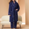 thumbnail image 2 of LYXSSBYX 2 Piece Outfit for Women Winter Women's Fashion, Leisure, Comfortable Winter Nightgown, Large Home Furnishing Set, 2 of 8
